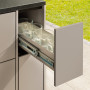 FREILUFT buitenkeuken met Flammkraft inbouw barbecue gas