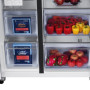 Frilec BONNSBS-630-040CB side-by-side koelkast onder gedeelte