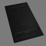 Fulgor milano FCH 302 ID TS BK inbouw inductie kookplaat - 2 zones - domino