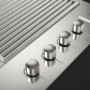 Fulgor milano FOBQ 1000 G X inbouw gas barbecue 