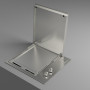 Fulgor Milano FOBQ 601 TY G X inbouw teppanyaki bbq - rvs