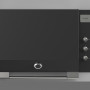 Fulgor milano FOBQ 803 G MBK inbouw gas barbecue - mat zwart