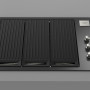 Fulgor milano FOBQ 803 G MBK inbouw gas barbecue - mat zwart