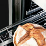De telescopische geleiders in de oven van de Steel G9F6