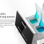 Hisense WF5S1045BW wasmachine