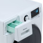 De wasmiddellade bevindt zich linksboven bij de Hisense WFBL7014V wasmachine