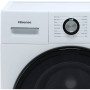 De Hisense WFBL7014V is eenvoudig te bedienen met een draaiknop ondersteunt met een display