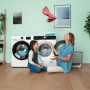 Hisense WFGE901439VMQ wasmachine met 9 kg. en 1400 toeren
