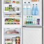 Hitachi R-BGX411PRU0 koel/vriescombinatie - zwart glas