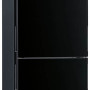Hitachi R-BGX411PRU0 koel/vriescombinatie - zwart glas
