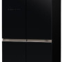 Hitachi R-WB640VRU0 (GBK) side-by-side koelkast - zwart glas
