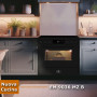 Elementi di Cucina EM9036-MZ-B inductie fornuis - modern - mat zwart