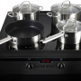 Inventum VFI6042ZWA inductie fornuis - mat-zwart