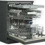 Inventum VVW6040AB vrijstaande vaatwasser - blacksteel / zwart rvs