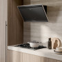 Smeg KV394MB schuine anti-hoofdstoot afzuigkap - zwart