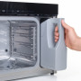 Dankzij de externe boiler is de DG6001 een volwaardige stoomoven