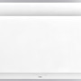Novy 7849 wand afzuigkap - anti-hoofdstoot - kleur wit