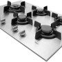 Alle branders zijn los en voorzien van thermokoppel vlambeveiliging en automatische vonkontsteking.