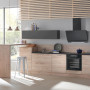 Pelgrim O560ZWA inbouw oven - zwart