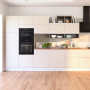 Pelgrim OM540MAT inbouw oven met magnetron - mat zwart