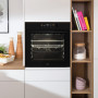 Pelgrim OP560MAT inbouw matzwart oven