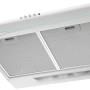 De OWA205WIT heeft twee metalen vetfilters aan de onderzijde