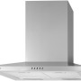De Pelgrim PSK625RVS is een schouw model afzuigkap van 60 cm breed