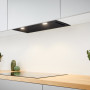 Pelgrim ISWA980MAT inbouw afzuigkap - zwart