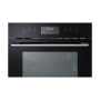 Pelgrim MAC214GLS inbouw combi-magnetron - zwart