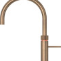 Quooker PRO3 Fusion Round MESSING PATINA - kokend water kraan