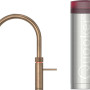 Quooker PRO3 Fusion Round MESSING PATINA - kokend water kraan