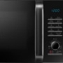 Het bedieningspaneel van de Samsung MC28H5125AK is voorzien van drukknoppen en een draaiknop