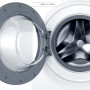 De Samsung WW80J6600CW wasmachine heeft een capciteit van 8 kg