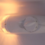Foto van de lichtunit en het bedieningspaneel aan de binnenzijde van de Schaub Lorenz TL55C-8588