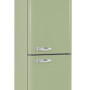 Schneider SCCB250VVA retro jaren 50 koelkast - groen