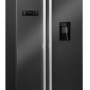 Schneider SCSBSWD436NFDAX side-by-side koelkast - blacksteel