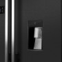 Schneider SCSBSWD436NFDAX side-by-side koelkast - blacksteel