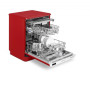 Schneider SDW1444VR retro jaren 50 vaatwasser - rood
