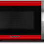 Schneider SMW23VMR retro jaren 50 magnetron - met grill - rood