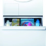Schulthess Spirit 540 wasmachine wit, kan worden uitgebreid met een sokkel met lade.