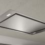 Senza Nome Vento 90 S inbouw plafond afzuigkap - roestvrijstaal
