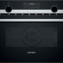 Siemens CM585AGS0 magnetron met hetelucht oven - zwart