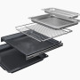 Siemens HS736GDB1 extraKlasse inbouw combi-stoomoven - zwart glas