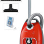 Siemens VSZ7M1 rood stofzuiger