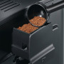 De Siemens TE501205RW koffiemachine beschikt over een lade voor voorgemalen koffie