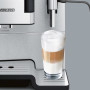De Siemens TE806201RW koffiemachine rvs is zelfs geschikt voor hoge latte machiato glazen