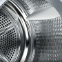 De trommel van de Siemens WT45W490NL droger warmtepomp is uitgevoerd met de nieuwe structuur voor behoedzamer drogen