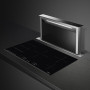 Smeg KDD90VXNE downdraft afzuigkap - 88 cm. breed - zwart