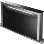 Smeg KDD90VXNE downdraft afzuigkap - 88 cm. breed - zwart