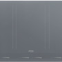 Smeg SIM1963DS inductie kookplaat - 90 cm. breed - Linea - zilver / grijs